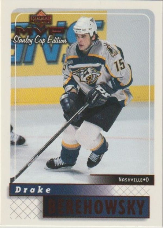 NHL 1999-00 Upper Deck MVP SC Edition - No 101 - Drake Berehowsky