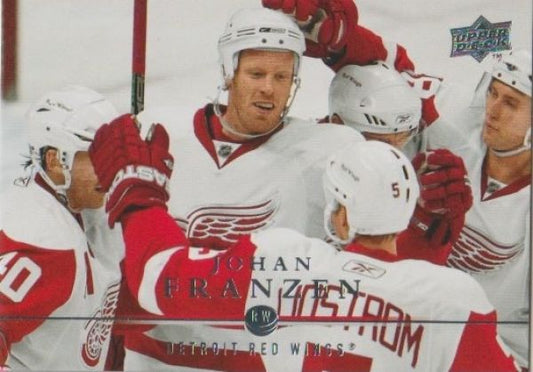 NHL 2008-09 Upper Deck - No. 322 - Johan Franzen