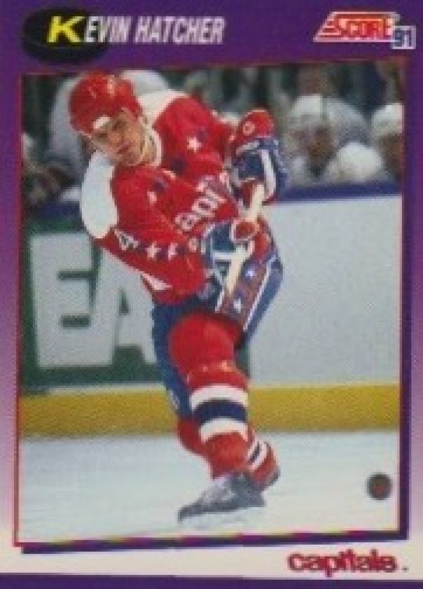 NHL 1991-92 Score American - No 20 - Kevin Hatcher