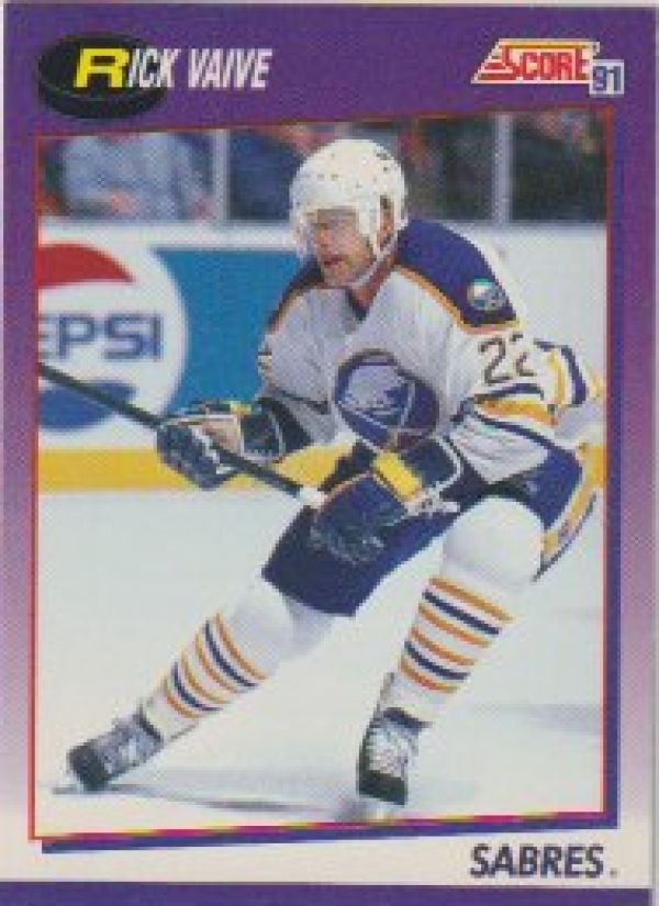 NHL 1991-92 Score American - No 26 - Rick Vaive