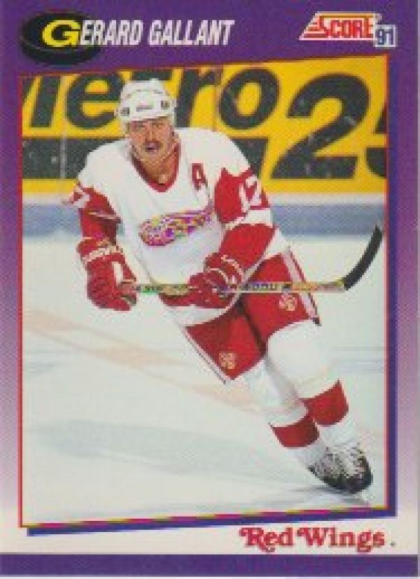 NHL 1991-92 Score American - No 34 - Gerard Gallant