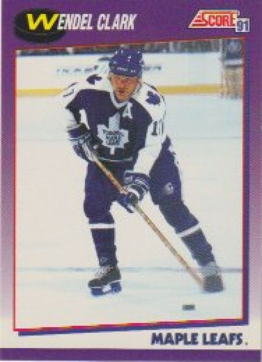 NHL 1991-92 Score American - No 116 - Wendel Clark