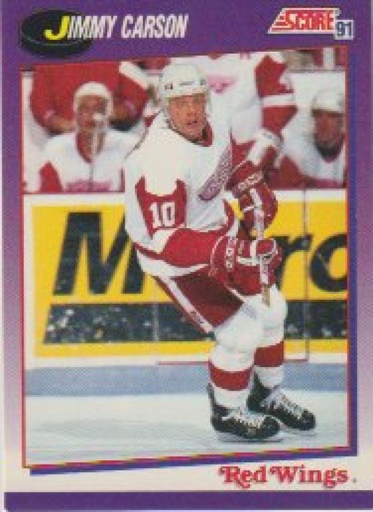 NHL 1991-92 Score American - No 224 - Jimmy Carson