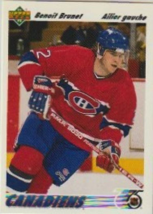 NHL 1991-92 Upper Deck French - No 469 - Benoit Brunet