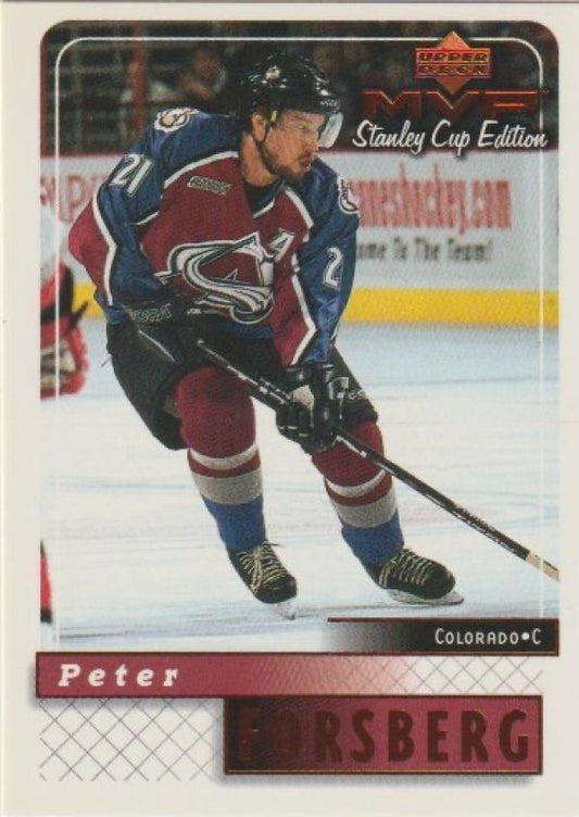 NHL 1999-00 Upper Deck MVP SC Edition - No 54 - Peter Forsberg