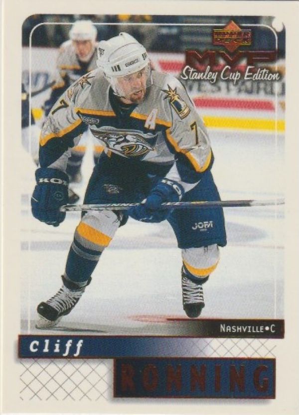 NHL 1999-00 Upper Deck MVP SC Edition - No 100 - Cliff Ronning