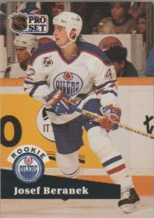 NHL 1991-92 ProSet - No 534 - Josef Beranek