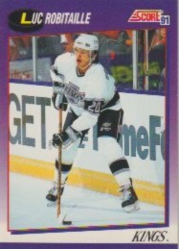 NHL 1991-92 Score American - No 3 - Luc Robitaille