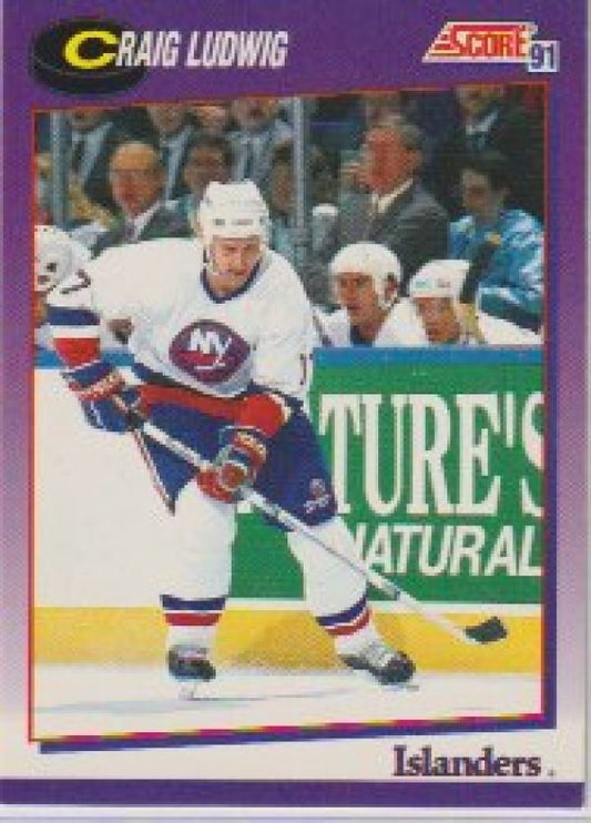 NHL 1991-92 Score American - No 13 - Craig Ludwig