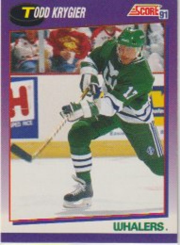 NHL 1991-92 Score American - No 97 - Todd Krygier