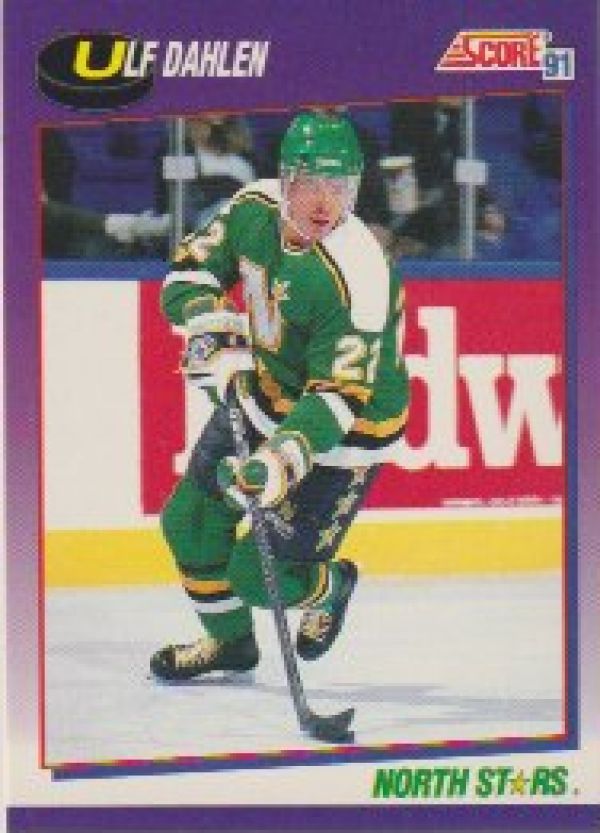 NHL 1991-92 Score American - No 164 - Ulf Dahlen