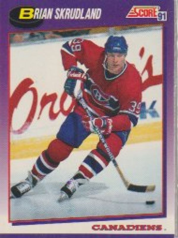 NHL 1991-92 Score American - No 294 - Brian Skrudland