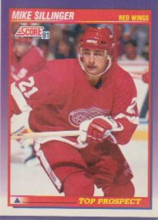 NHL 1991-92 Score American - No 327 - Mike Sillinger