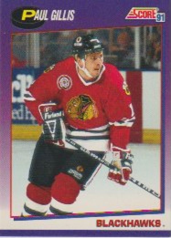 NHL 1991-92 Score American - No 364 - Paul Gillis