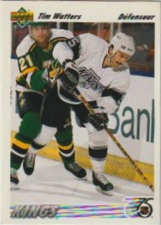 NHL 1991-92 Upper Deck French - No 471 - Tim Watters