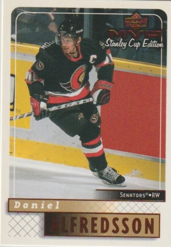 NHL 1999-00 Upper Deck MVP SC Edition - No 126 - Daniel Alfredsson