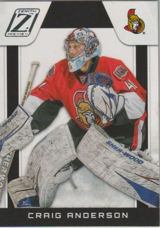 NHL 2010-11 Zenith - No 68 - Craig Anderson