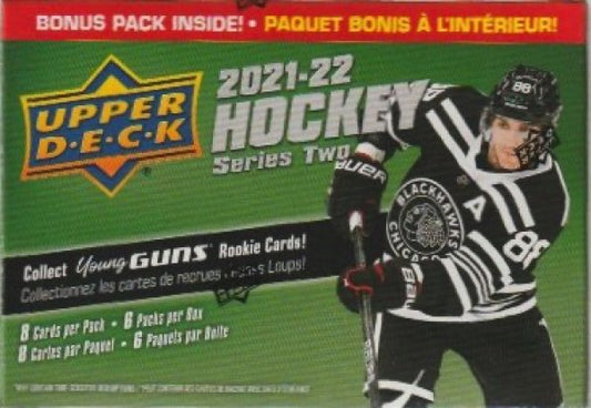 NHL 2021-22 Upper Deck Series 2 Blaster Retail