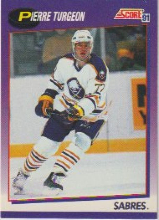 NHL 1991-92 Score American - No 4 - Pierre Turgeon