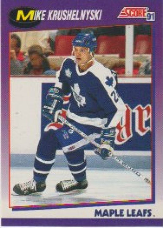 NHL 1991-92 Score American - No 33 - Mike Krushelnyski