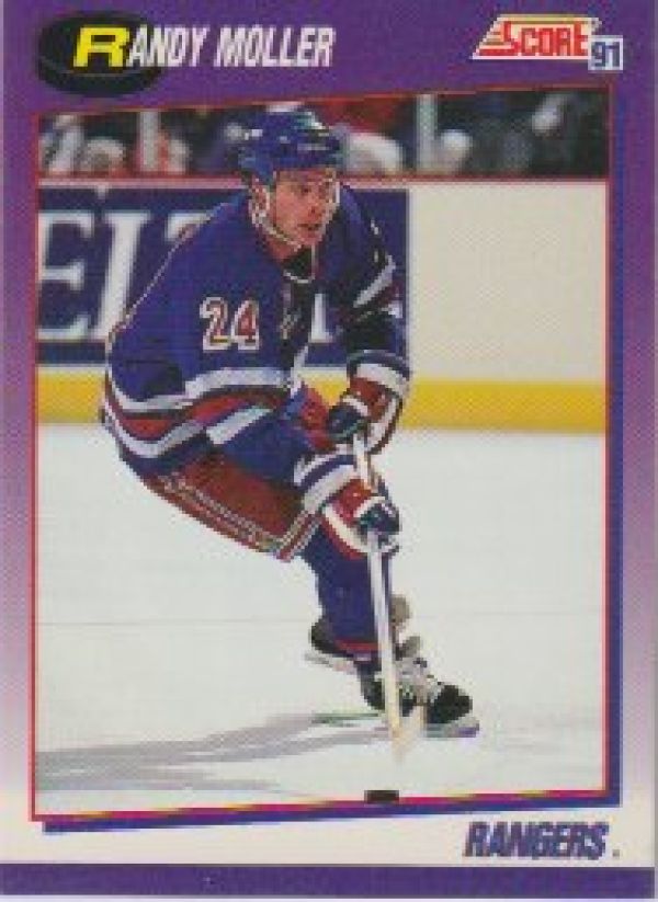 NHL 1991-92 Score American - No 79 - Randy Moller