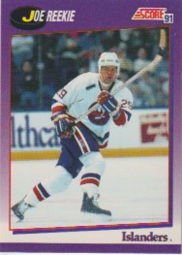 NHL 1991-92 Score American - No 123 - Joe Reekie