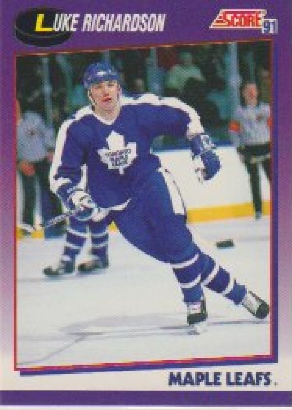 NHL 1991-92 Score American - No 139 - Luke Richardson