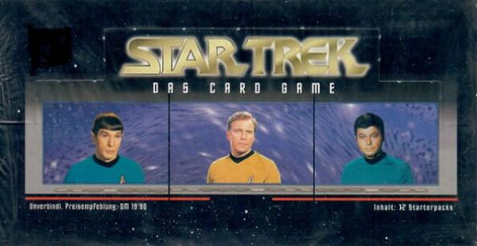 SciFi 1996 SkyBox Star Trek - Das Card Game - Starter Display