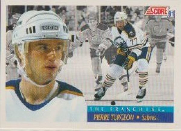 NHL 1991-92 Score American - No 416 - Pierre Turgeon