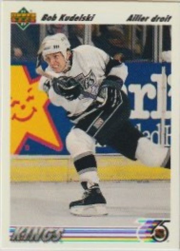 NHL 1991-92 Upper Deck French - No. 301 - Bob Kudelski