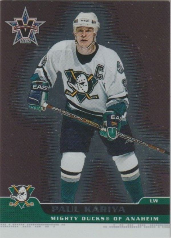 NHL 2001-02 Vanguard - No 2 - Paul Kariya