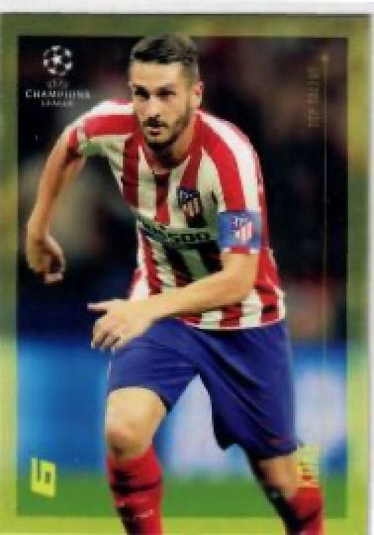 Fussball 2021 Topps UEFA Champions League Designed by Lionel Messi - Koke