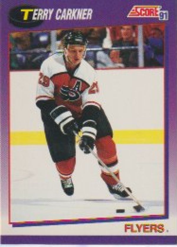 NHL 1991-92 Score American - No 64 - Terry Carkner