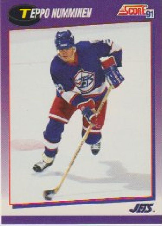 NHL 1991-92 Score American - No 103 - Teppo Numminen