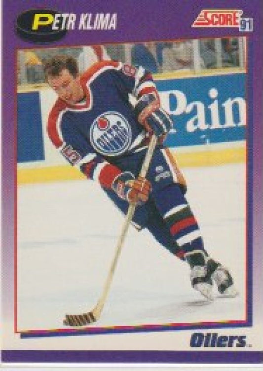 NHL 1991-92 Score American - No 136 - Petr Klima