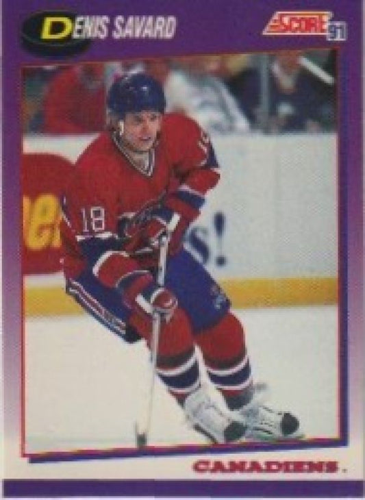 NHL 1991-92 Score American - No 165 - Denis Savard