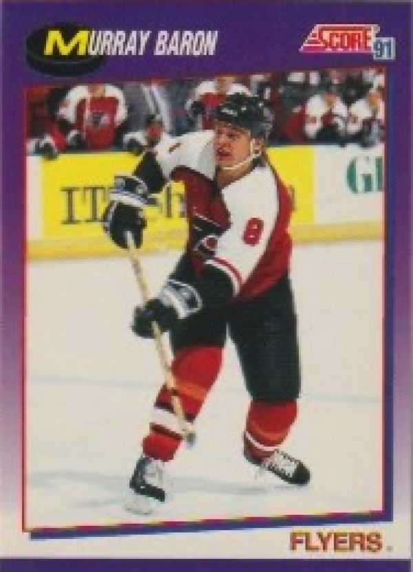 NHL 1991-92 Score American - No 183 - Murray Baron