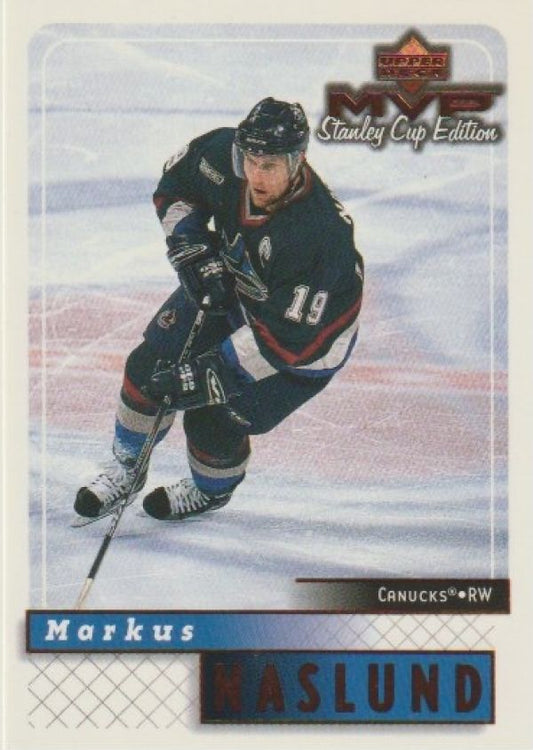 NHL 1999-00 Upper Deck MVP SC Edition - No 183 - Markus Naslund