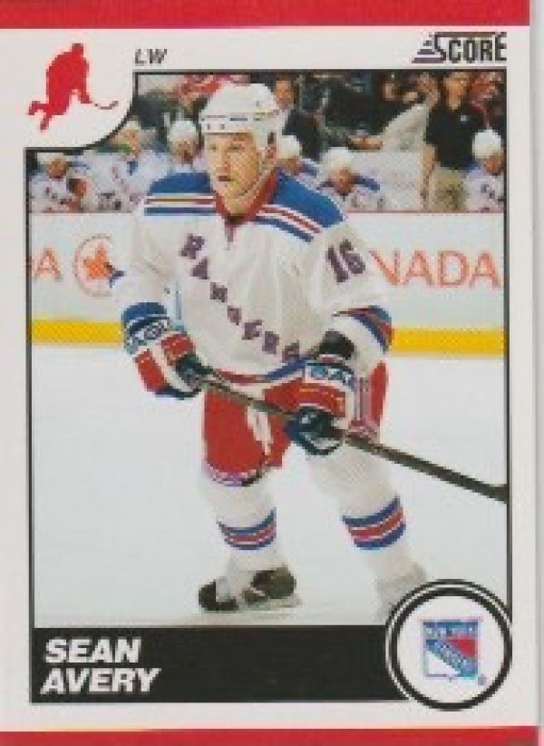 NHL 2010-11 Score - No. 325 - Sean Avery