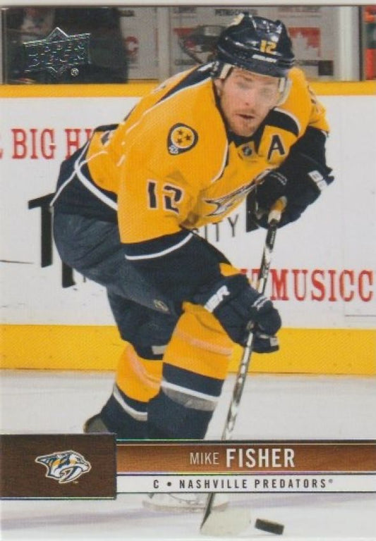 NHL 2012-13 Upper Deck - No 100 - Mike Fisher