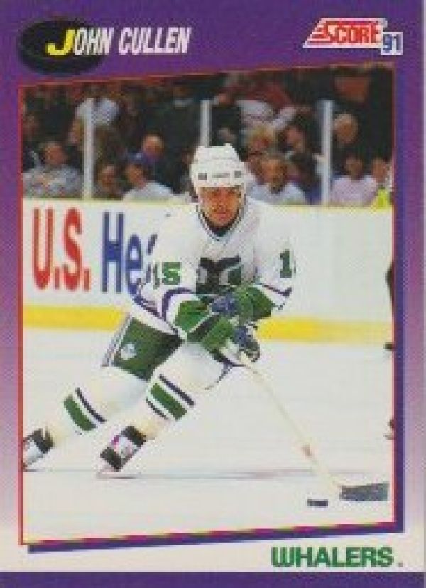 NHL 1991-92 Score American - No 7 - John Cullen