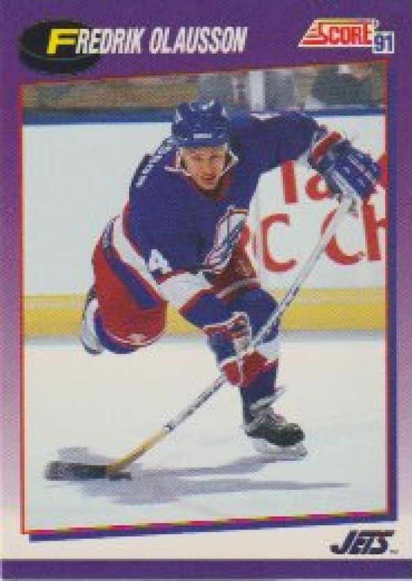 NHL 1991-92 Score American - No 18 - Fredrik Olausson