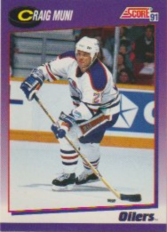 NHL 1991-92 Score American - No 67 - Craig Muni