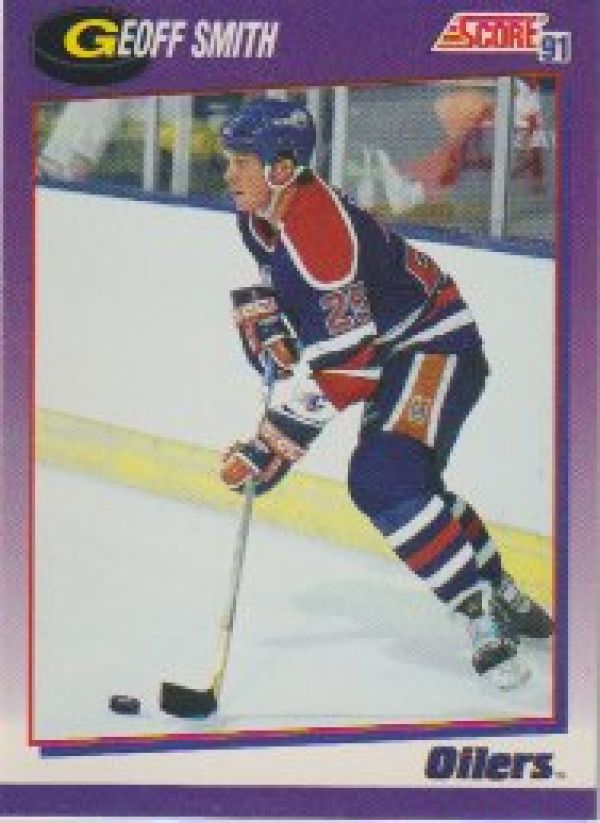 NHL 1991-92 Score American - No 87 - Geoff Smith