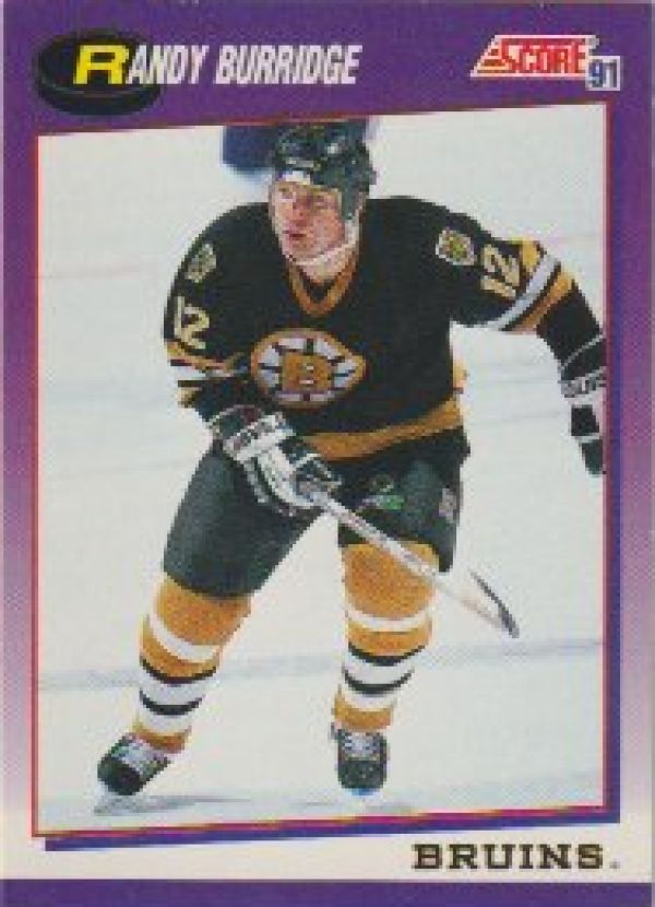 NHL 1991-92 Score American - No 102 - Randy Burridge