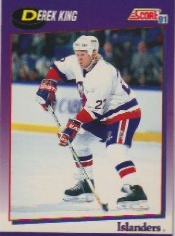 NHL 1991-92 Score American - No 167 - Derek King