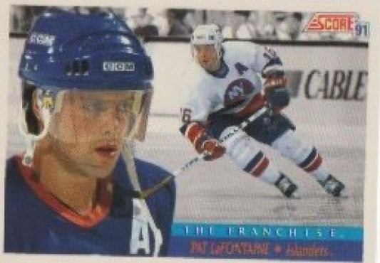 NHL 1991-92 Score American - No 332 - Pat LaFontaine