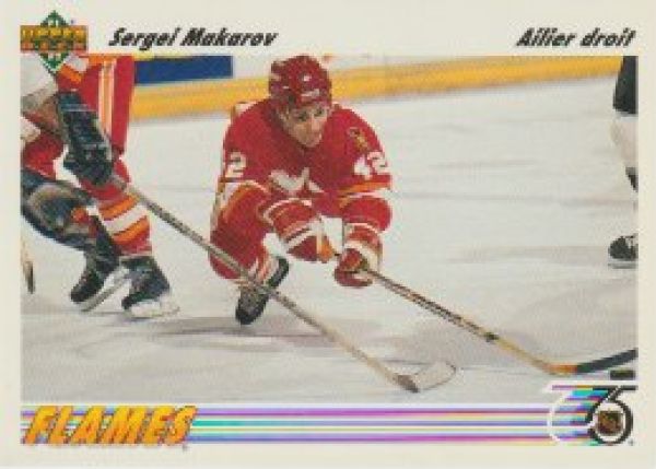 NHL 1991-92 Upper Deck French - No 321 - Sergei Makarov