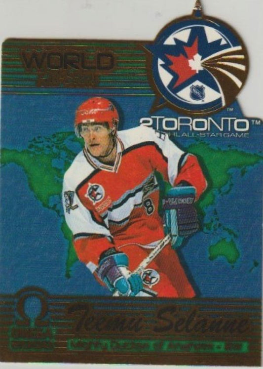 NHL 1999-00 Pacific Omega World All-Stars - No 1 - Teemu Selanne