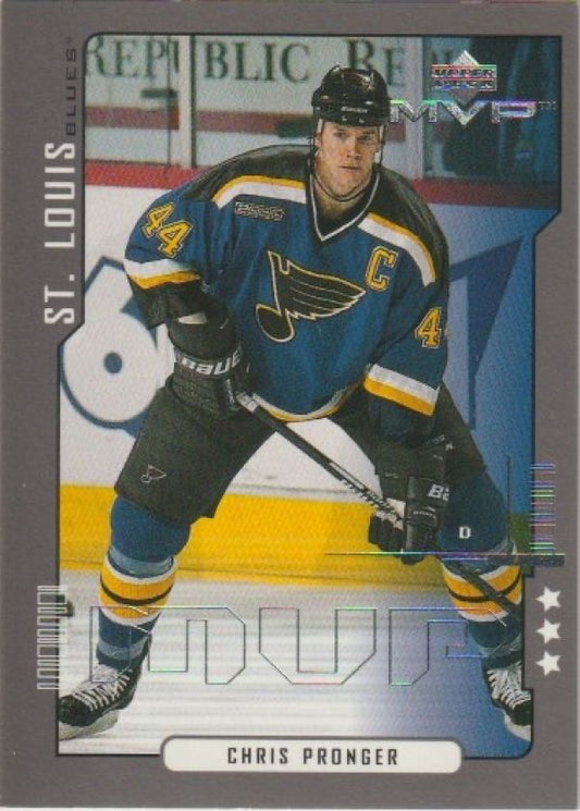 NHL 2000-01 Upper Deck MVP Third Stars - No 154 - Chris Pronger